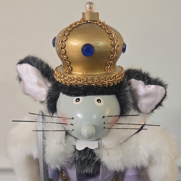 Royal Mouse King Nutcracker Figurine 16" - Picture 2 of 6